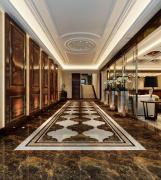 Living room dark coffee Full polished marble tiles VPCK6126 -600x600 800x800
