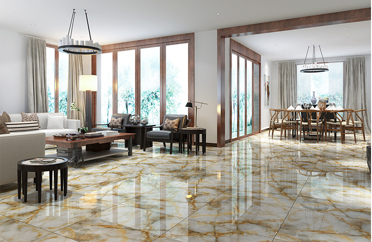 Cappuccino Marble Tile Full Polished, Bj Tiles & Marble
