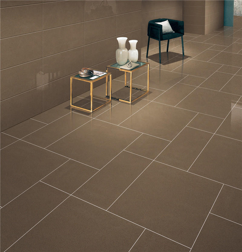 Coffee full body Polished floor tiles VBDT006C 60x60cm/24x24'
