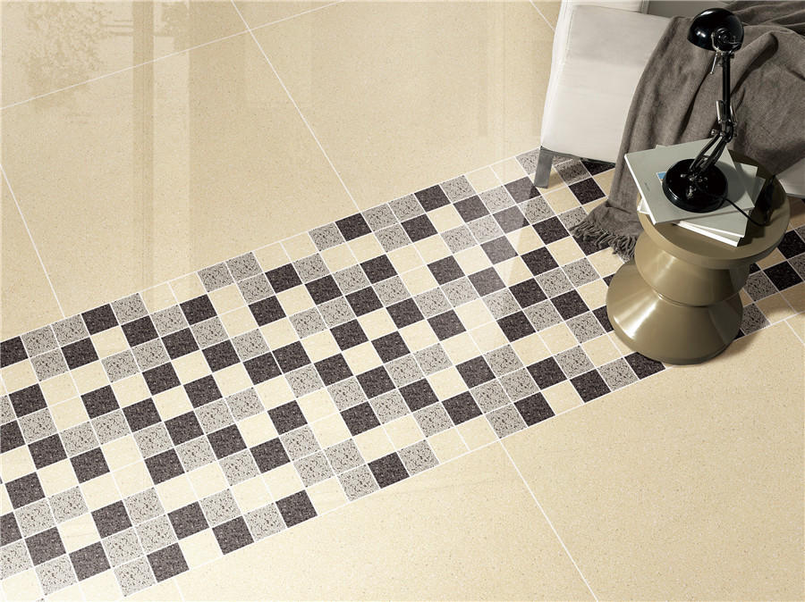 Beige full body of Polished tiles Spots series VDBKL023T 60x60cm/24x24'